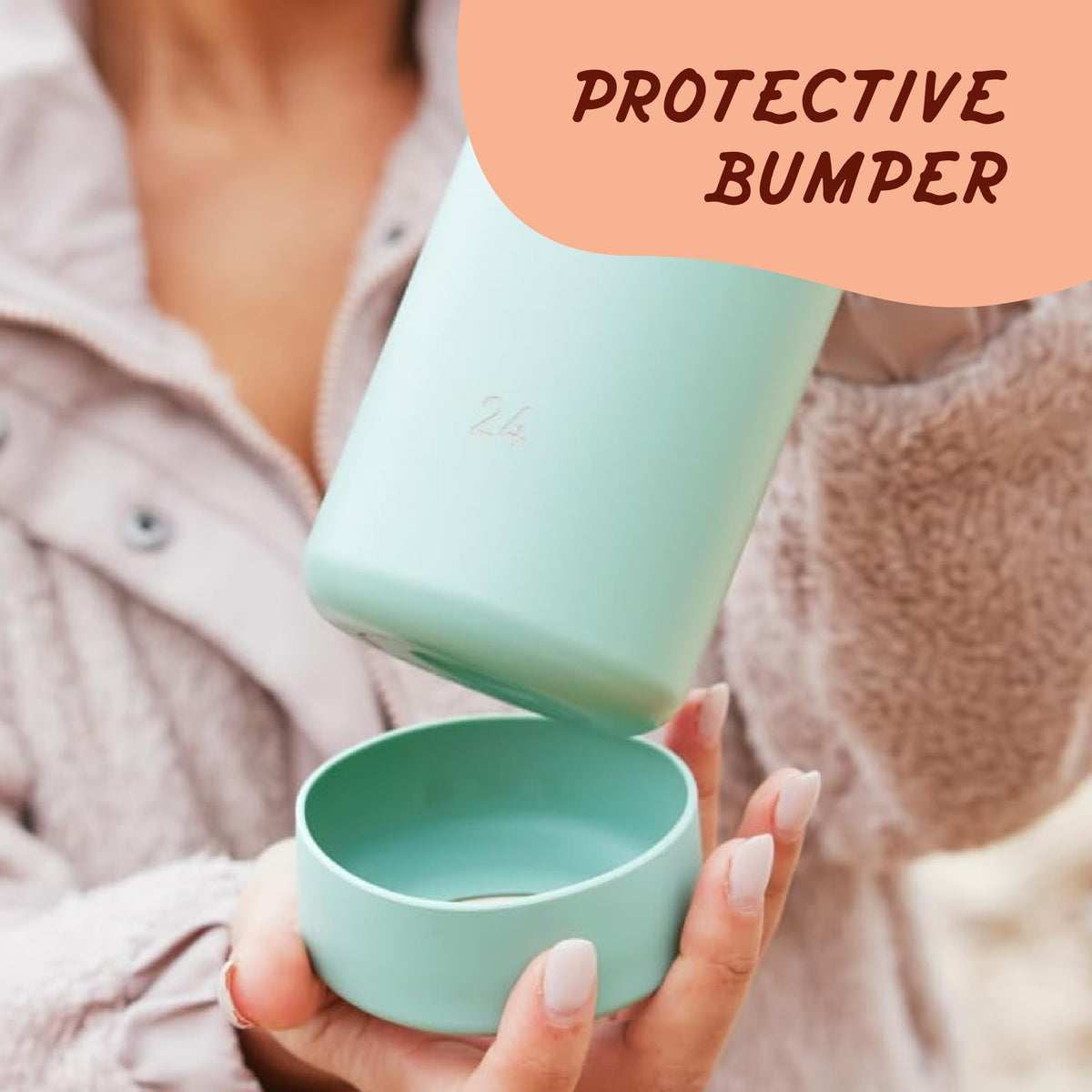 Takeya Actives bottle features carrying loop for portability.