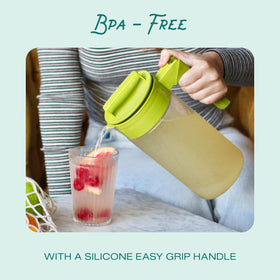 Takeya airtight pitcher Raspberry BPA-free Tritan preserves flavor