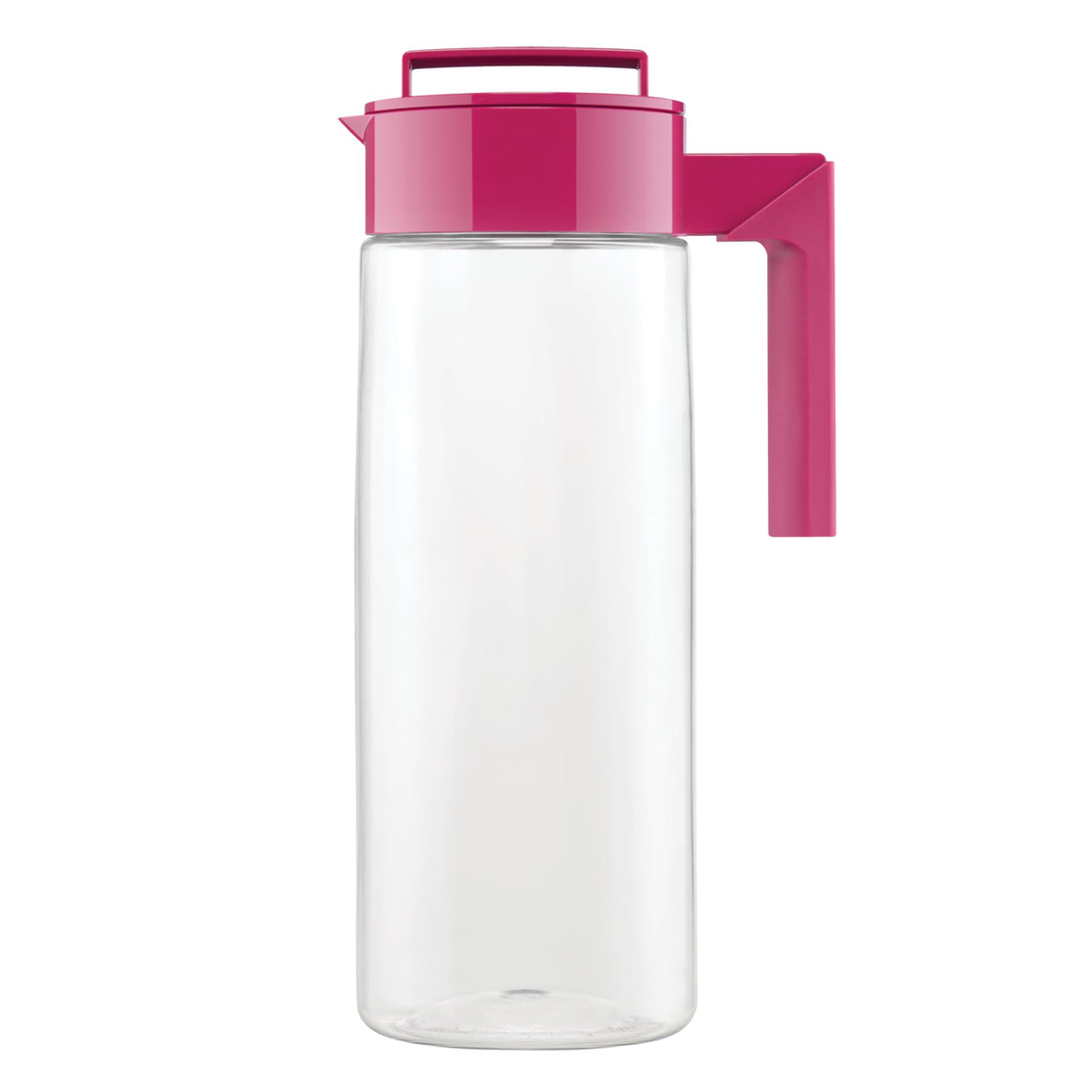 Takeya airtight pitcher Raspberry easy-grip handle for comfortable pouring