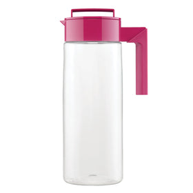 Takeya airtight pitcher Raspberry easy-grip handle for comfortable pouring