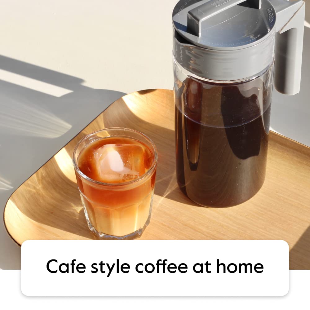 Takeya Deluxe dishwasher-safe design simplifies cleanup after brewing.