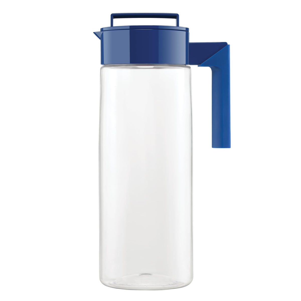 Takeya pitcher in action with pour-spout for mess-free serving.