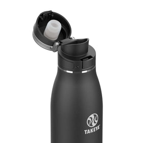 Takeya Traveler 17oz insulated mug keeps beverages hot for hours.