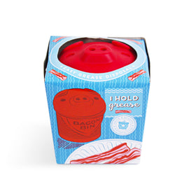 Talisman Designs Bacon Bin’s BPA-free silicone is durable and reusable.