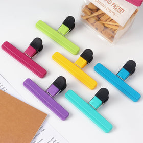 Tamaki chip bag clip is durable plastic for home or office use.