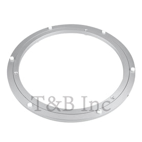 TamBee 12-inch lazy susan outer ring in action, smooth rotation for organized cabinet storage