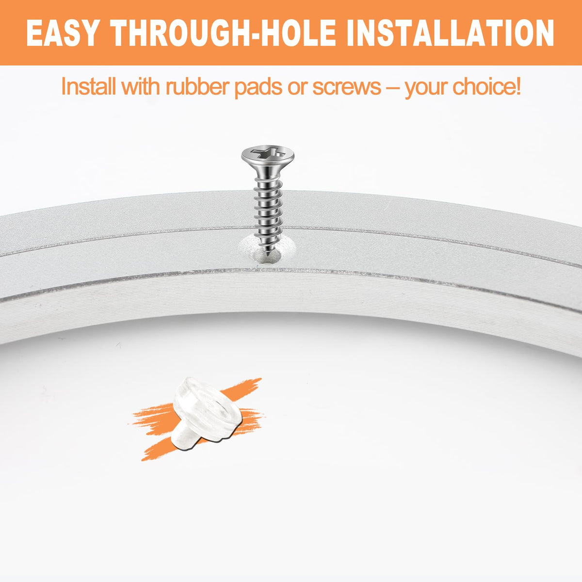 TamBee heavy-duty lazy susan assembly ready for installation and secure fit