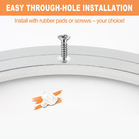 TamBee heavy-duty lazy susan assembly ready for installation and secure fit
