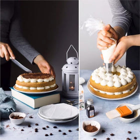 Tamodan kitchen decorating essentials piping bags for precise color work