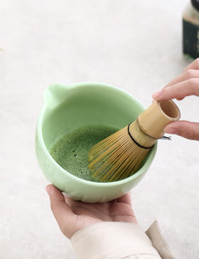 TANG PIN Matcha Set chasen holder keeps the whisk organized