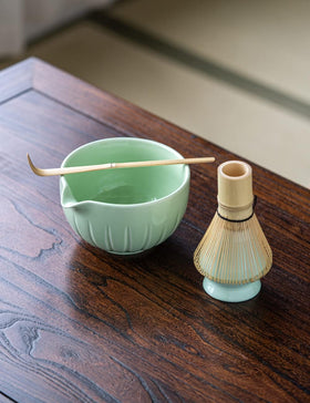 TANG PIN Matcha Set gift-ready 4-piece kit for tea lovers
