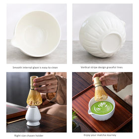 TANG PIN matcha scoop measuring 7 inches for precise prep