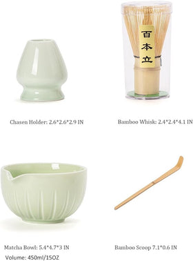 TANG PIN Matcha Set porcelain bowl is microwave and dishwasher safe
