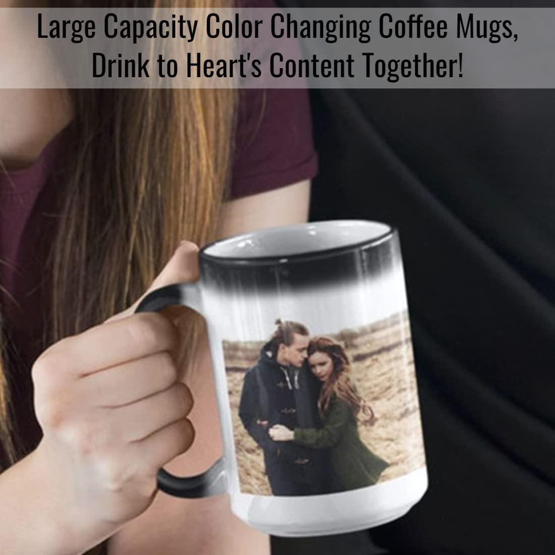 TANGLONG 15oz mug is dishwasher-safe and great for hot beverages.
