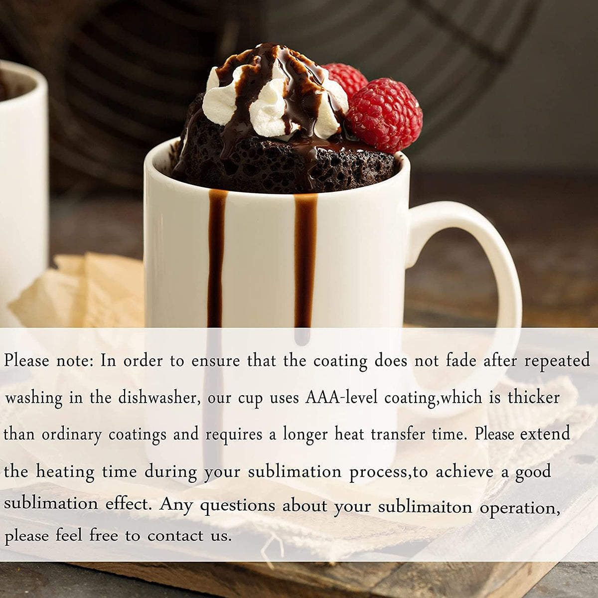 TANGLONG dishwasher-safe sublimation mug with careful care for longevity