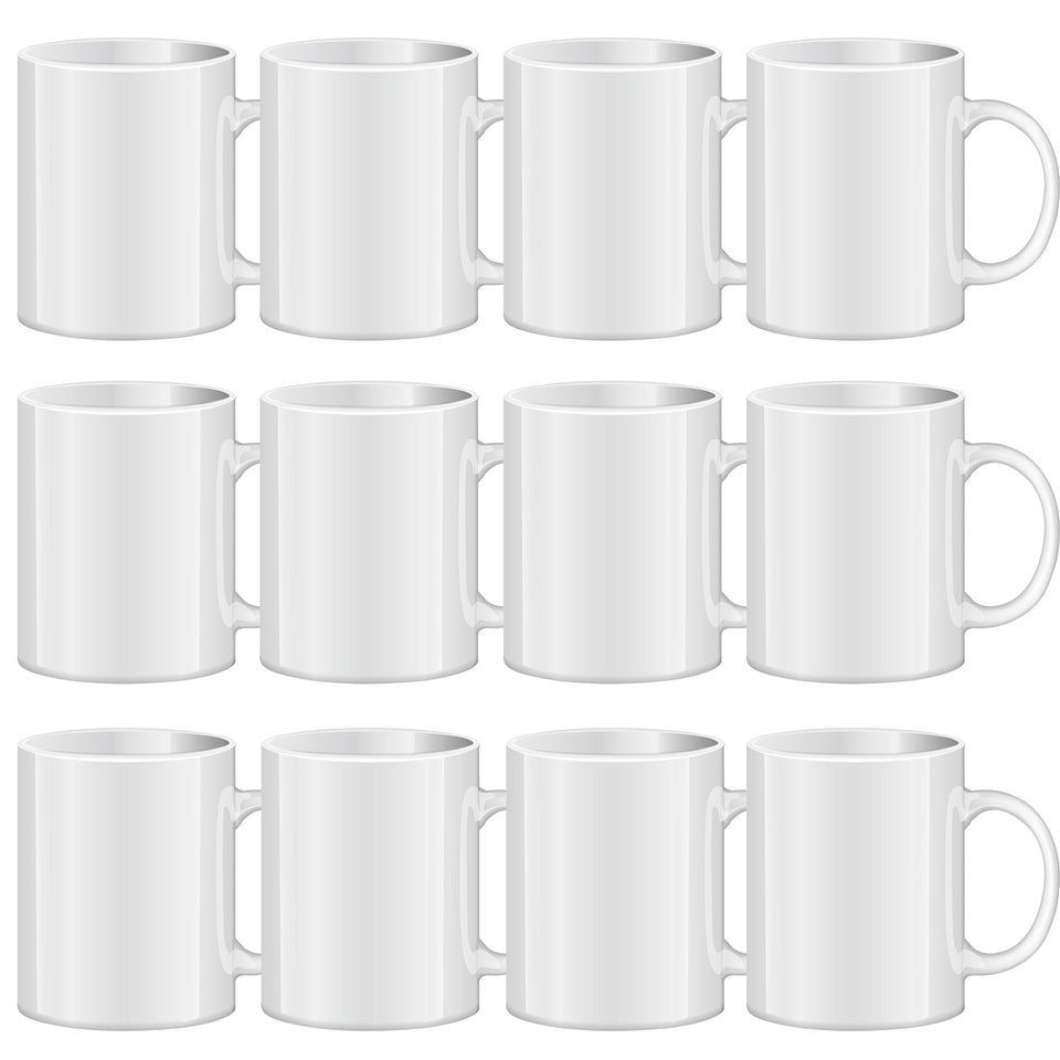 TANGLONG 11oz sublimation mug blank front view for personalized designs