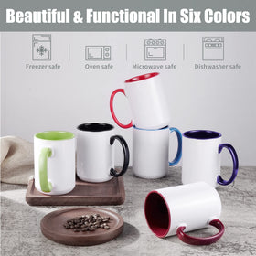 TANGLONG durable sublimation mugs, dishwasher safe for easy care.