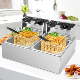 TangMe basket hooks enabling safe, mess-free draining after frying