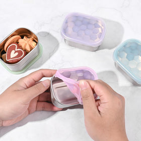 Tanjiae compact daycare lunch box for school snacks and fruits