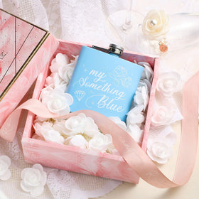 Tanlade Bride Flask wedding party use, perfect for toasts at the reception.