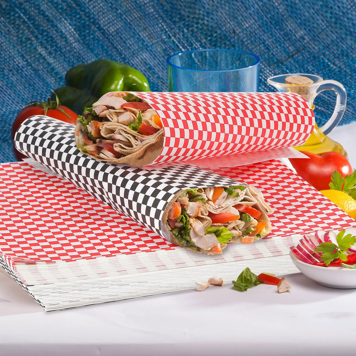 Tanlade dessert cookie wrapping sheet, grease resistant and neat for treats.