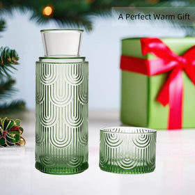 Versatile TANMESSO decanter suitable for wine or juice.