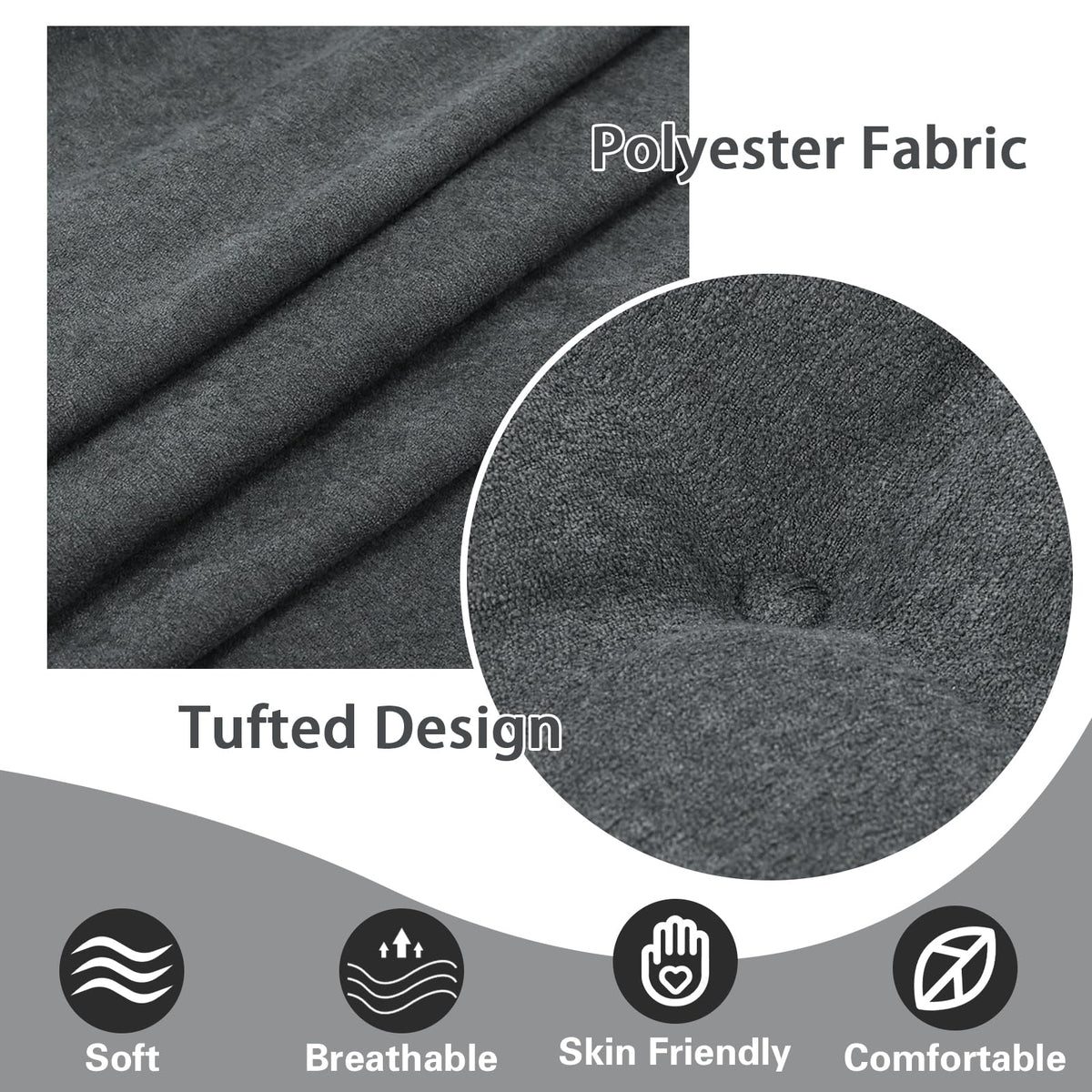 TANYOO back-friendly cushion aids easier seating and rising