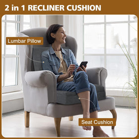 TANYOO cushion cover detaches for easy machine washing after daily use.