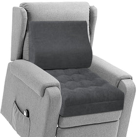TANYOO recliner cushion memory foam top for comfortable long sits.