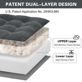 TANYOO recliner cushion non-slip bottom keeps chair position secure