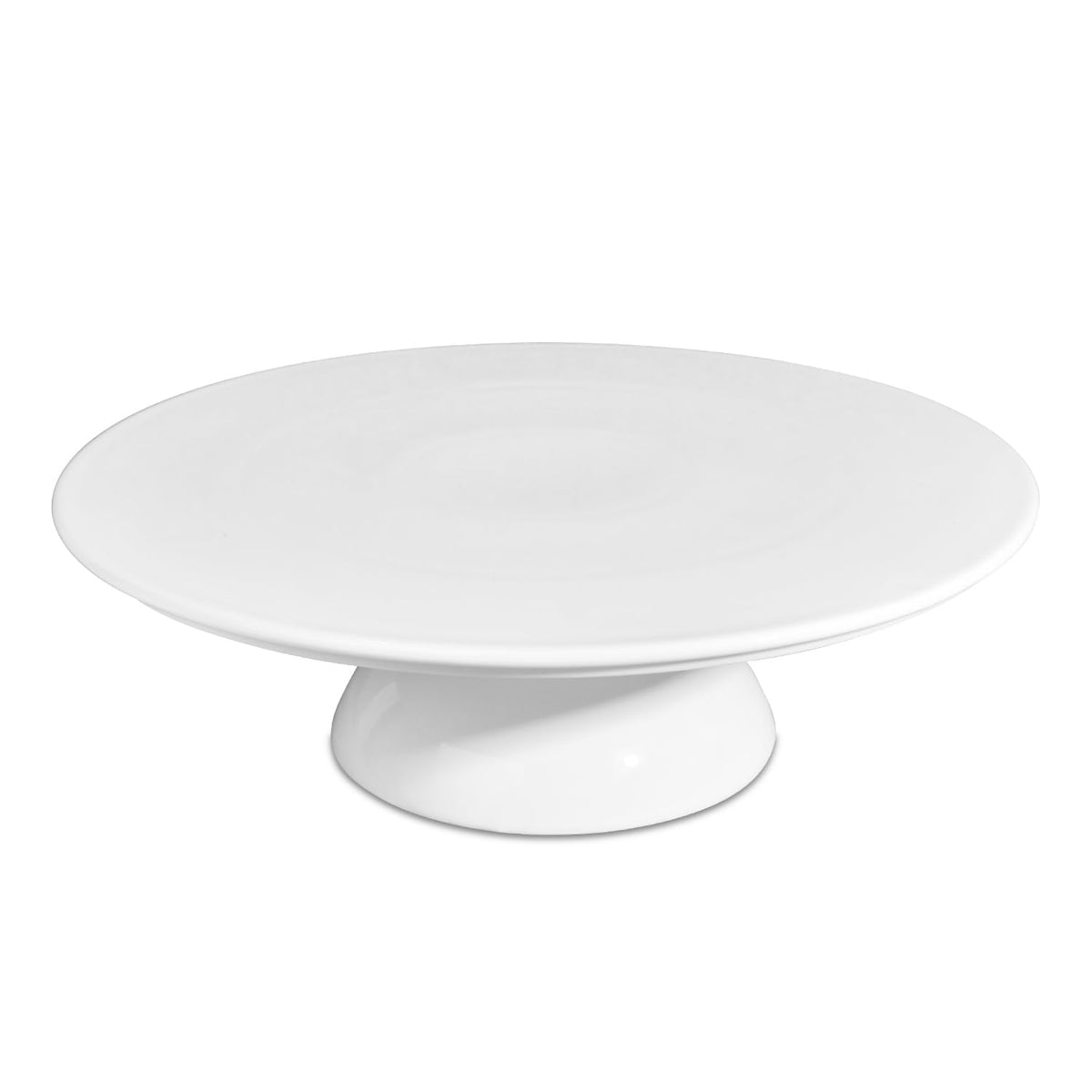 TAOCIGOU extra-large porcelain cake stand supports 14-inch cakes for stunning dessert displays.