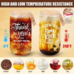TAOZIM 16oz can-shaped glasses ideal for coffee, beer, or juice