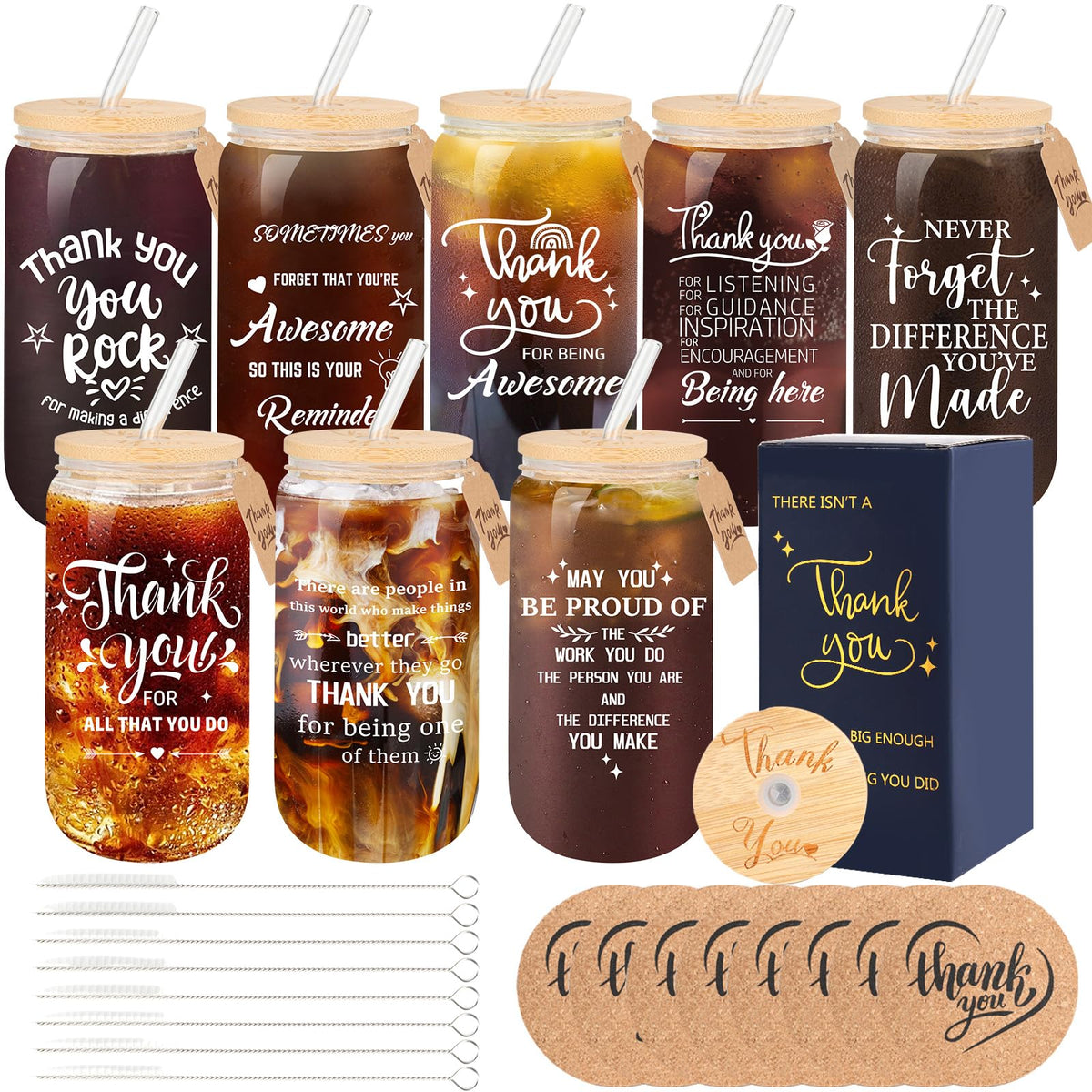 TAOZIM 8-set gift cups ready for team appreciation gifting