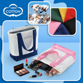 TAOZIM mini tote supports DIY customization with heat transfer and painting.
