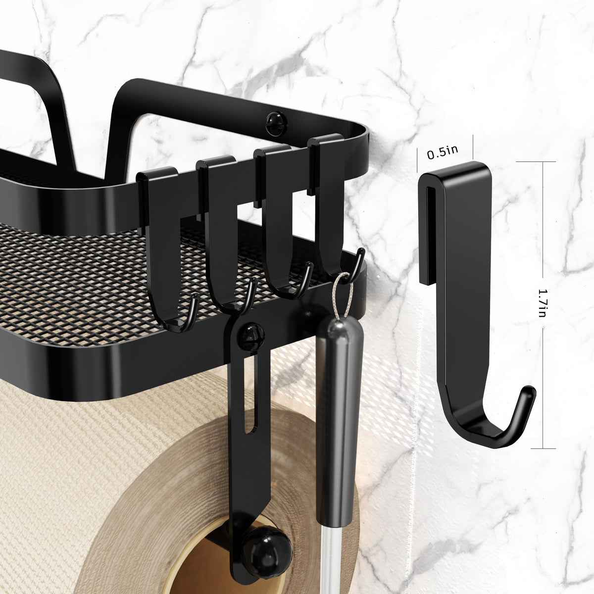 Ideal for RV kitchens keeping paper towels within arm's reach