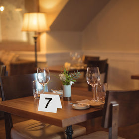 Tapix 25-pack table numbers keep events organized and simple