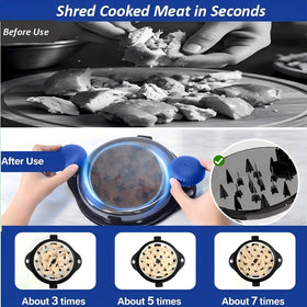 TAREG removable plate enables nonstop shredding batches.