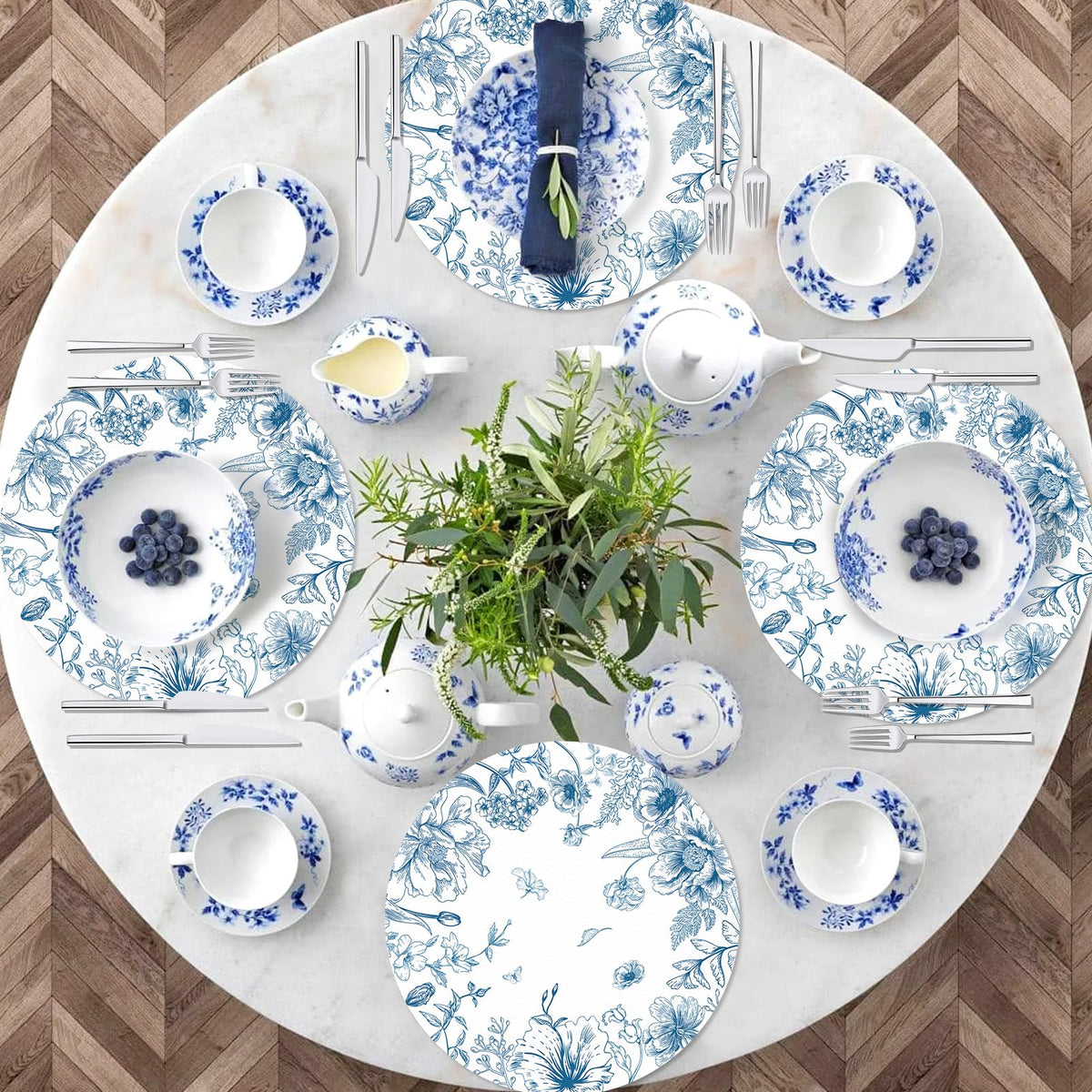 Tarklanda easy-cleanup placemats for everyday dining