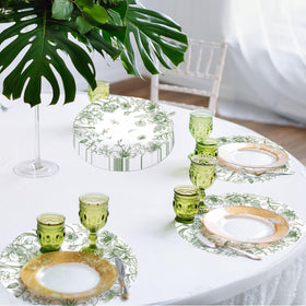Tarklanda versatile table mats for weddings, birthdays, and baby showers.