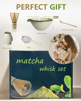 Taruzil Matcha kit on display as a stylish kitchen accent.