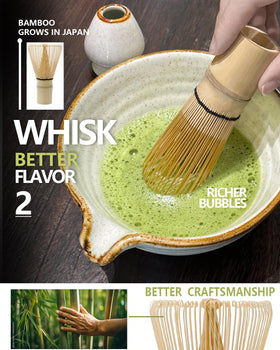 Taruzil Matcha spoon for precise measure and balanced flavor.