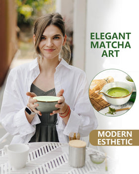 Taruzil Matcha whisk holder keeps tools organized and accessible.