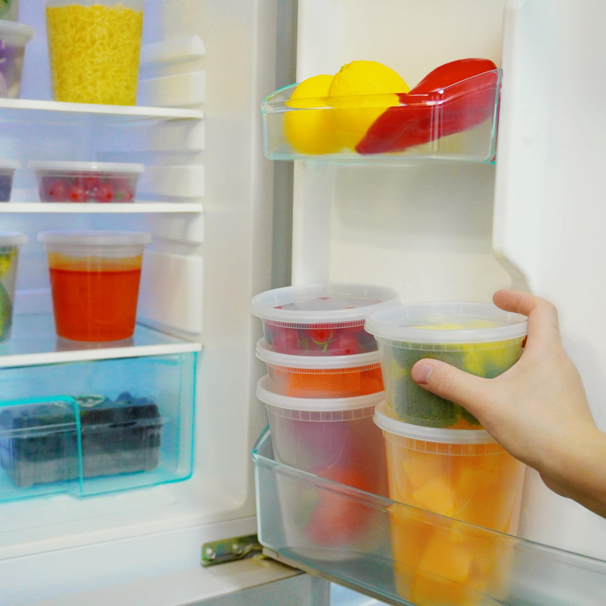 TashiBox BPA-free polypropylene container supports restaurant-quality takeout and meal prep.