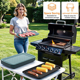 TasticTotes heat-resistant trays up to 248°F suitable for hot dishes