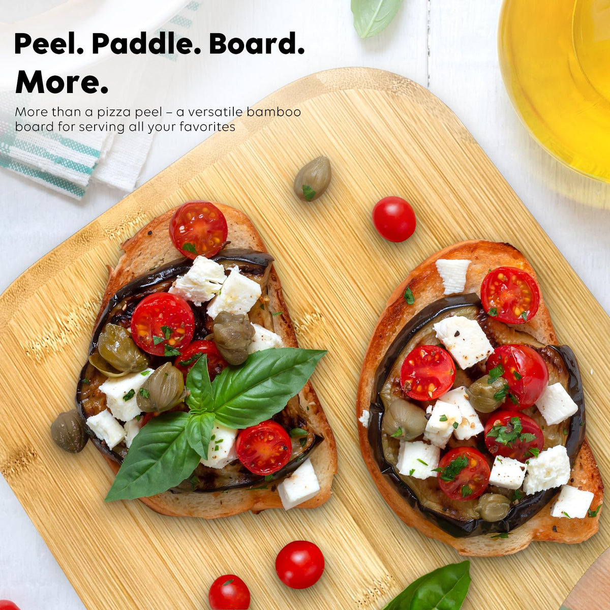 TastiFun Cube pizza peel doubles as cutting board for versatile kitchen use