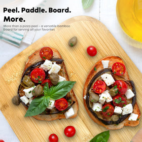 TastiFun Cube pizza peel doubles as cutting board for versatile kitchen use