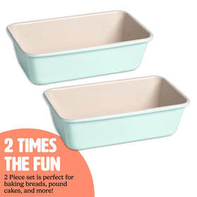 Tasty aluminized steel pans deliver even heat and steady browning.