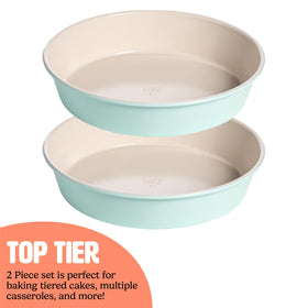 Tasty dishwasher-safe pans for quick cleanup after desserts.