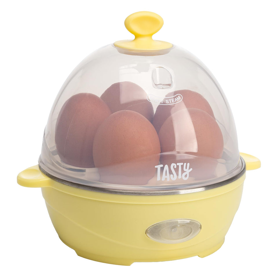 Tasty Mini Egg Cooker with 360W rapid heating for fast eggs