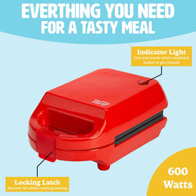 Tasty Mini Sandwich Maker dessert idea with French toast inspiration and warm aromas.